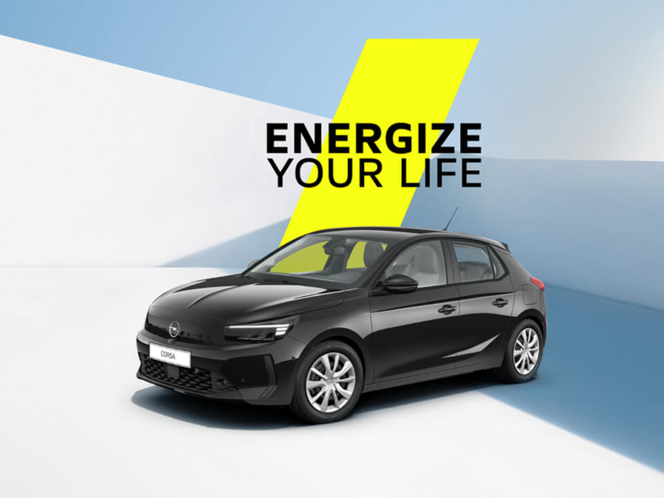 Modèle spécial Corsa «Energize Your Life» en édition limitée