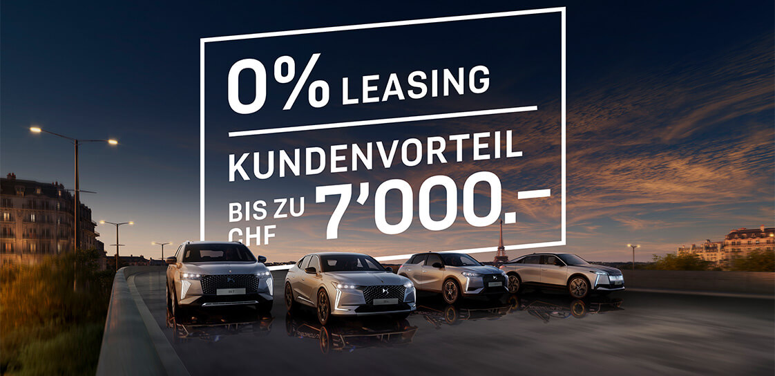 Attraktive Sommerangebote für DS N°8, DS 3, DS 4 und DS 7